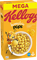 Céréales miel pops Kellogg